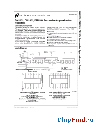 Datasheet DM2502CN manufacturer National Semiconductor