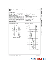 Datasheet DS14C238 manufacturer National Semiconductor