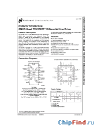 Datasheet DS26C31T manufacturer National Semiconductor