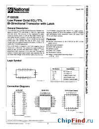 Datasheet F100328F manufacturer National Semiconductor