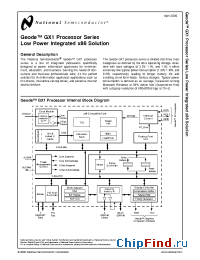 Datasheet G1-200B-85-1.6 manufacturer National Semiconductor