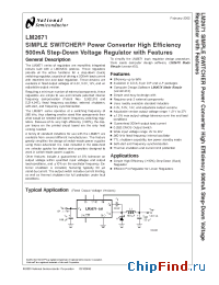 Datasheet LM2671 manufacturer National Semiconductor
