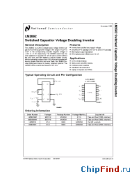 Datasheet LM2682 manufacturer National Semiconductor