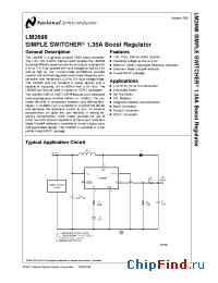 Datasheet LM2698EVAL manufacturer National Semiconductor