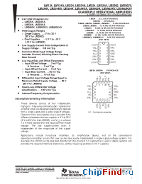 Datasheet LM2902N manufacturer National Semiconductor