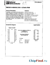 Datasheet NMC6514N-5 manufacturer National Semiconductor
