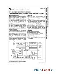 Datasheet NS32828 manufacturer National Semiconductor