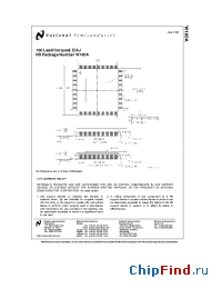 Datasheet W160A manufacturer National Semiconductor