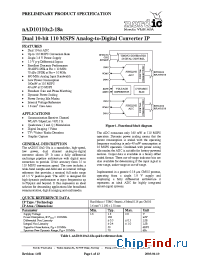 Datasheet nAD10110x2-18 manufacturer Nordic VLSI