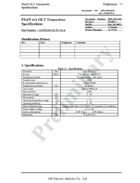 Datasheet OAT6224S-OLT2-V4-B manufacturer OKI
