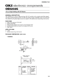 Datasheet OE5202G manufacturer OKI