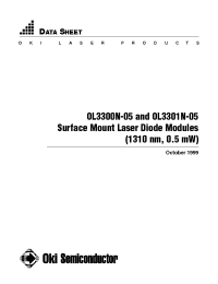 Datasheet OL3300N-05 manufacturer OKI