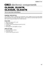 Datasheet OL5497N manufacturer OKI