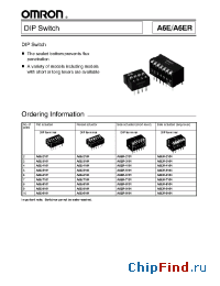 Datasheet A6E-2104 manufacturer Omron