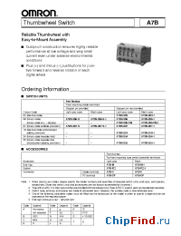Datasheet A7BS-206-1 manufacturer Omron