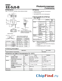 Datasheet EE-SJ5-B manufacturer Omron