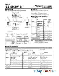 Datasheet EE-SK3W-B manufacturer Omron
