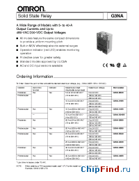 Datasheet G3NA-205B5-24DC manufacturer Omron