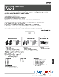Datasheet S82J-01005A manufacturer Omron