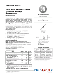 Datasheet 1.5KE220ARL4 manufacturer ON Semiconductor