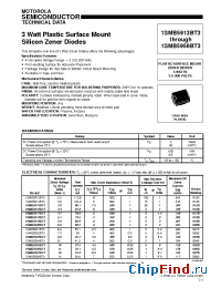 Datasheet 1SMB5913B manufacturer ON Semiconductor