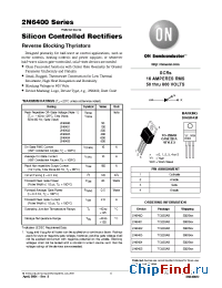 Datasheet 2N6401 manufacturer ON Semiconductor
