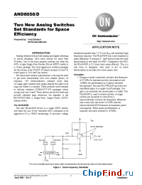 Datasheet AND8058D manufacturer ON Semiconductor
