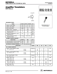 Datasheet BC338-40 manufacturer ON Semiconductor
