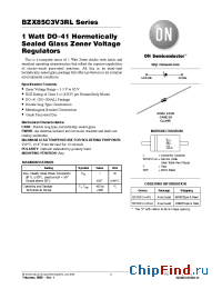 Datasheet BZX85C12RL2 manufacturer ON Semiconductor