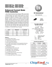 Datasheet CS51021A manufacturer ON Semiconductor