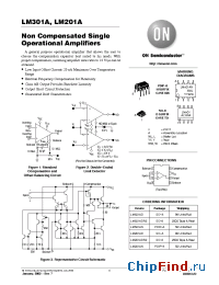 Datasheet LM201ADR2 manufacturer ON Semiconductor