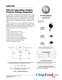 Datasheet LM317M manufacturer ON Semiconductor