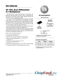 Datasheet MC100EL56DWR2 manufacturer ON Semiconductor