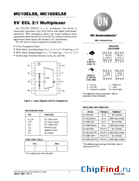 Datasheet MC100EL58DR2 manufacturer ON Semiconductor