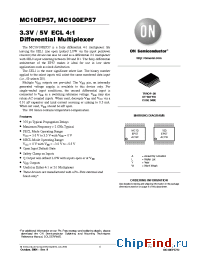 Datasheet MC100EP57DTR2 manufacturer ON Semiconductor