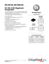 Datasheet MC10E166FNR2 manufacturer ON Semiconductor