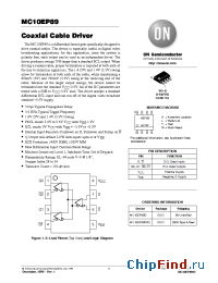 Datasheet MC10EP89D manufacturer ON Semiconductor