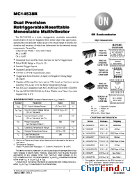 Datasheet MC14538 manufacturer ON Semiconductor