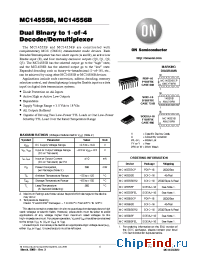 Datasheet MC14555 manufacturer ON Semiconductor