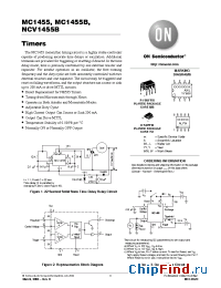 Datasheet MC1455P1 manufacturer ON Semiconductor