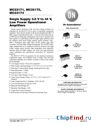Datasheet MC33174DTB manufacturer ON Semiconductor