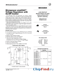 Datasheet MC33264-4.75 manufacturer ON Semiconductor