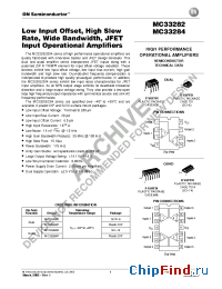 Datasheet MC33282DR2 manufacturer ON Semiconductor