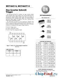 Datasheet MC74ACT14DT manufacturer ON Semiconductor
