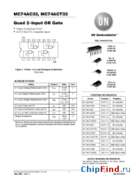 Datasheet MC74ACT32DT manufacturer ON Semiconductor