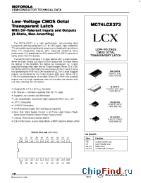 Datasheet MC74LCX373 manufacturer ON Semiconductor