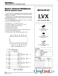 Datasheet MC74LVX157 manufacturer ON Semiconductor