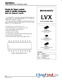 Datasheet MC74LVX373DW manufacturer ON Semiconductor