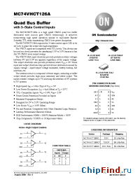 Datasheet MC74VHCT126ADR2 manufacturer ON Semiconductor