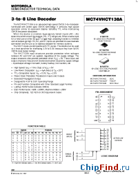 Datasheet MC74VHCT138AD manufacturer ON Semiconductor